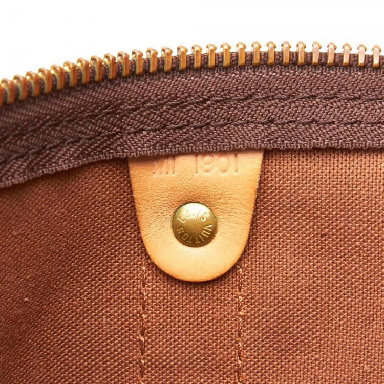Pre Owned Louis Vuitton Monogram Canvas Keepall 55 Bag