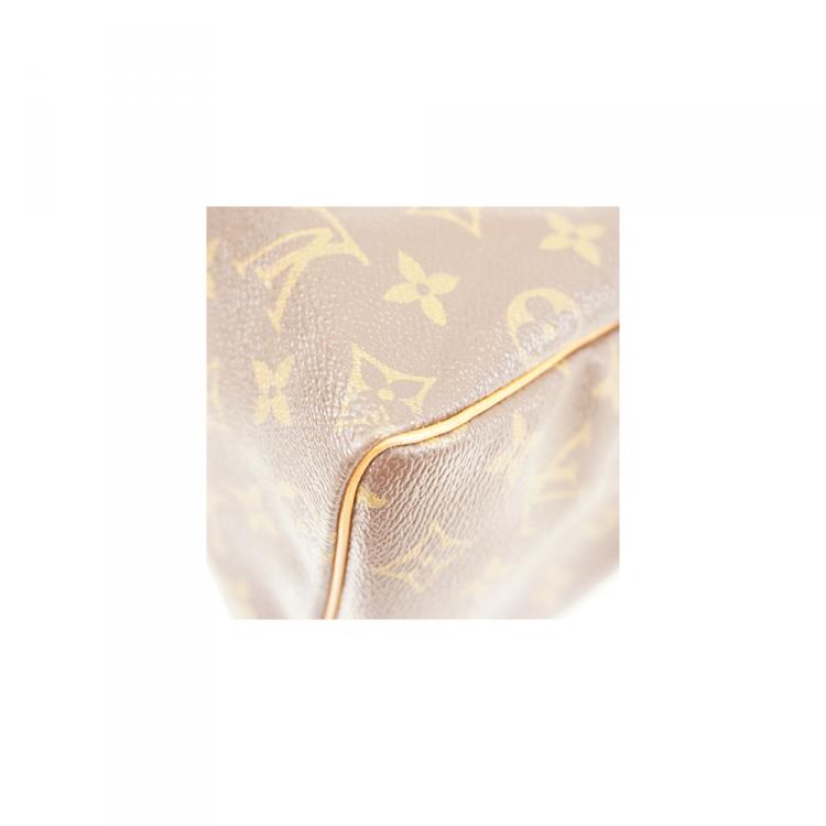 Pre Owned Louis Vuitton Monogram Canvas Speedy 25 Bag