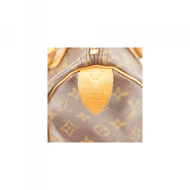 Pre Owned Louis Vuitton Monogram Canvas Speedy 25 Bag