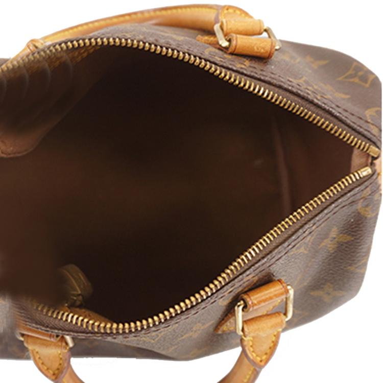 Pre Owned Louis Vuitton Monogram Canvas Speedy 25 Bag