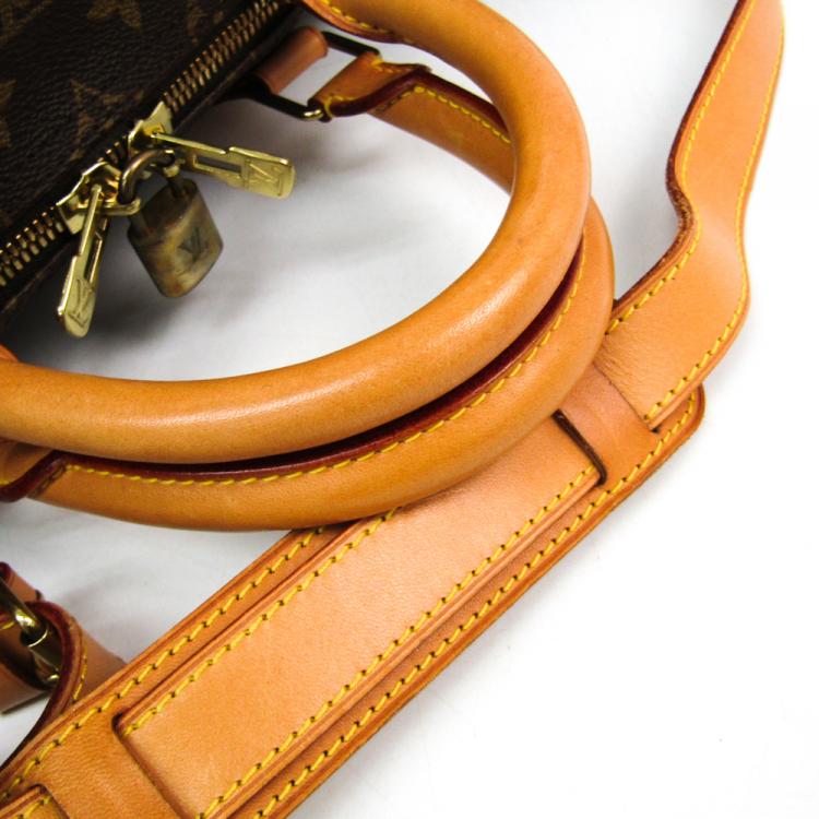 Pre Owned Louis Vuitton Monogram Canvas Keepall Bandouliere 55 Bag 