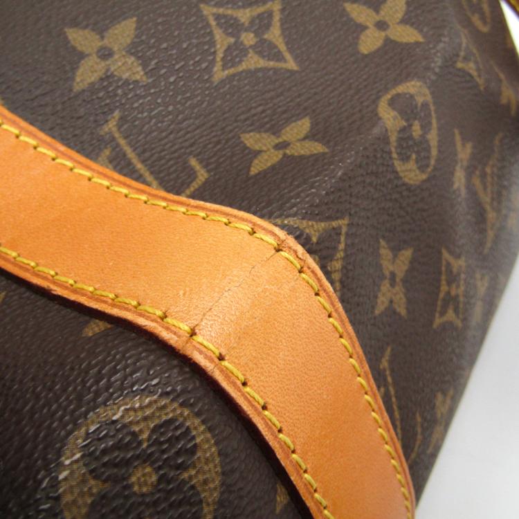Pre Owned Louis Vuitton Monogram Canvas Keepall Bandouliere 55 Bag 