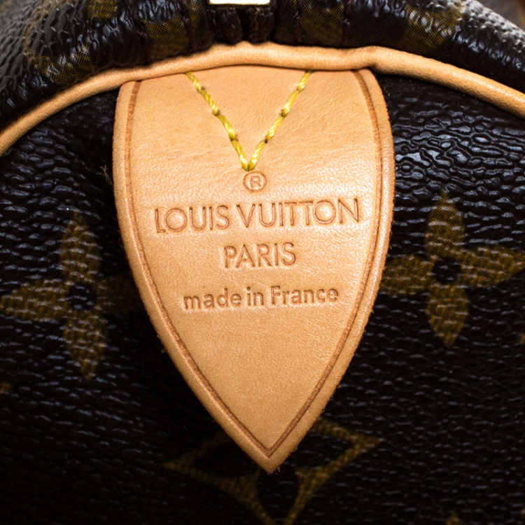 Pre Owned Louis Vuitton Monogram Canvas Speedy 25 Bag