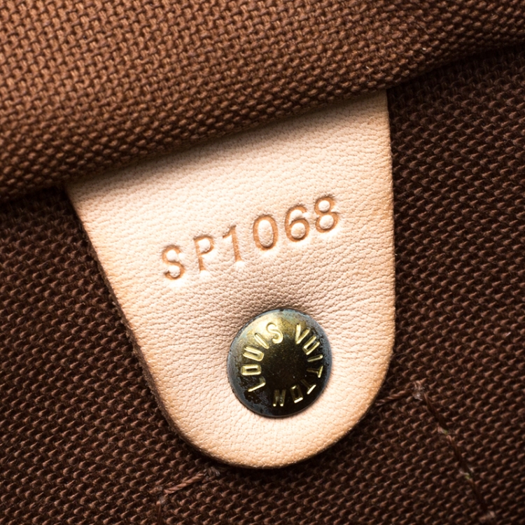 Pre Owned Louis Vuitton Monogram Canvas Speedy 25 Bag