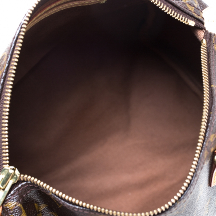 Pre Owned Louis Vuitton Monogram Canvas Speedy 25 Bag