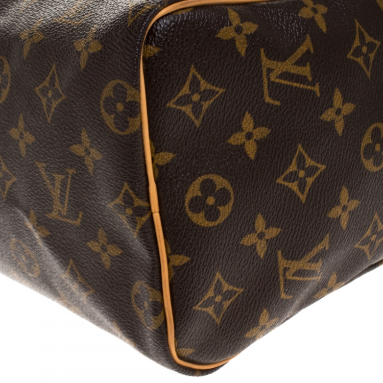Pre Owned Louis Vuitton Monogram Canvas Speedy 25 Bag