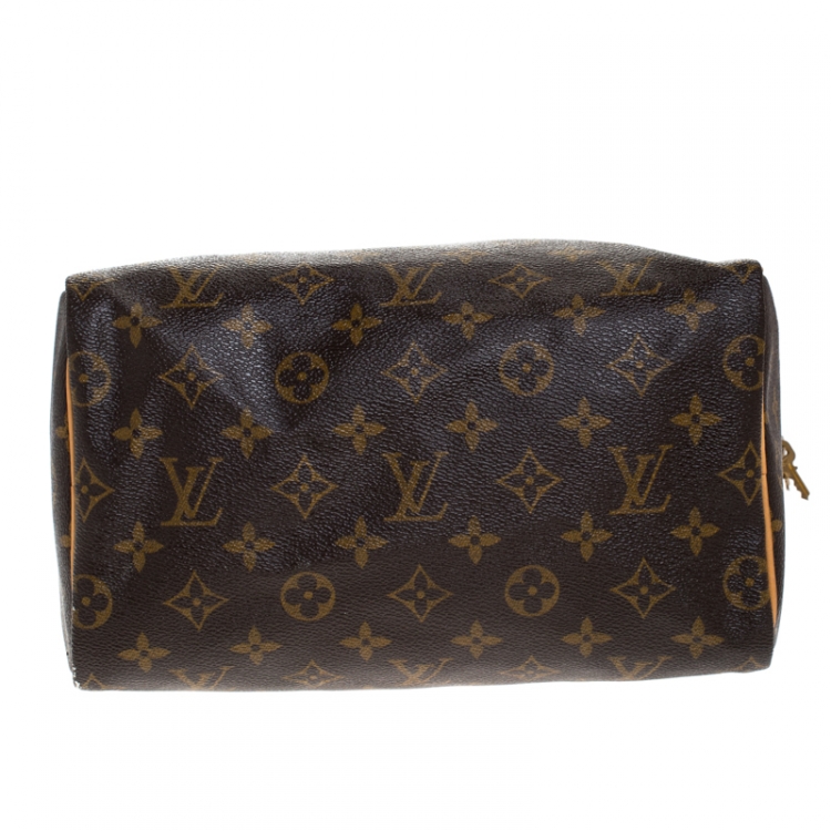 Pre Owned Louis Vuitton Monogram Canvas Speedy 25 Bag
