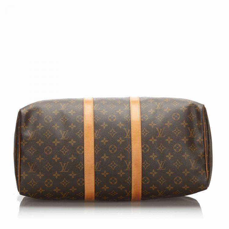 Pre Owned Louis Vuitton Monogram Canvas Keepall 45 Bag
