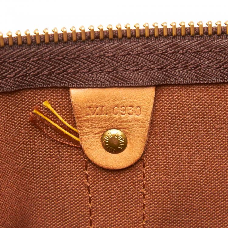 Pre Owned Louis Vuitton Monogram Canvas Keepall Bandouliere 50 Bag