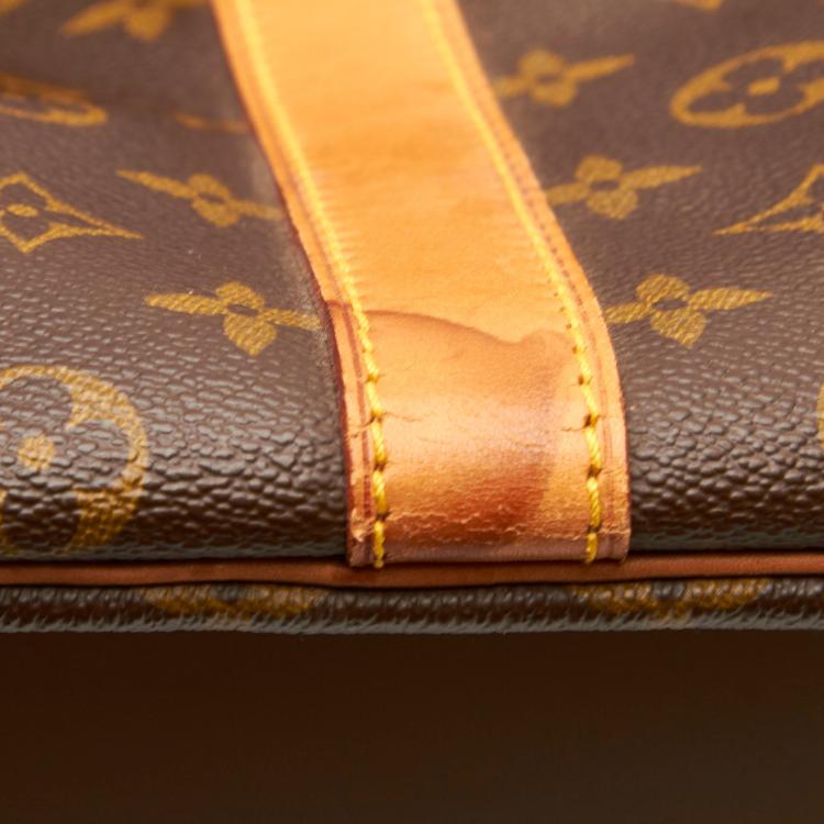 Pre Owned Louis Vuitton Monogram Canvas Keepall Bandouliere 50 Bag