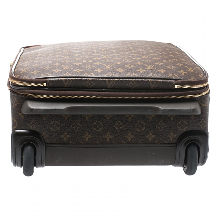 Pre Owned Louis Vuitton Monogram Canvas Business Pegase Legere 55 Luggage
