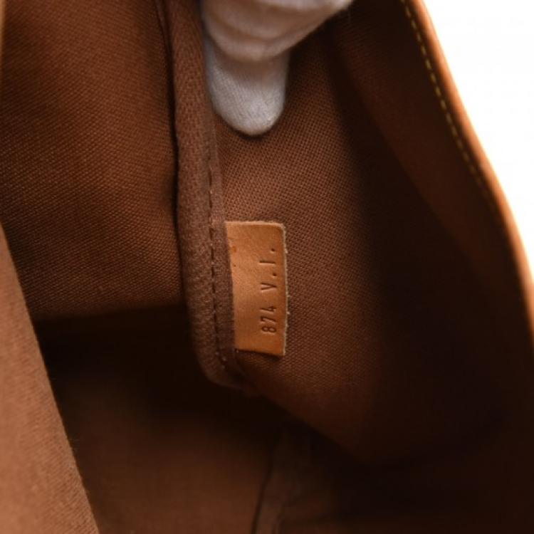 Pre Owned Louis Vuitton Monogram Canvas Saumur 43 Messenger Bag 