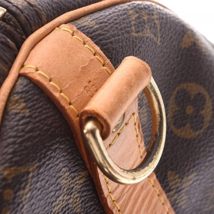 Pre Owned Louis Vuitton Monogram Canvas Keepall BandouliÃ¨re 55 Bag