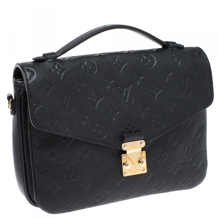 louis vuitton pochette metis black