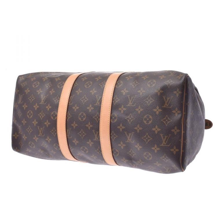 Pre Owned Louis Vuitton Monogram Canvas Keepall 45 Bag