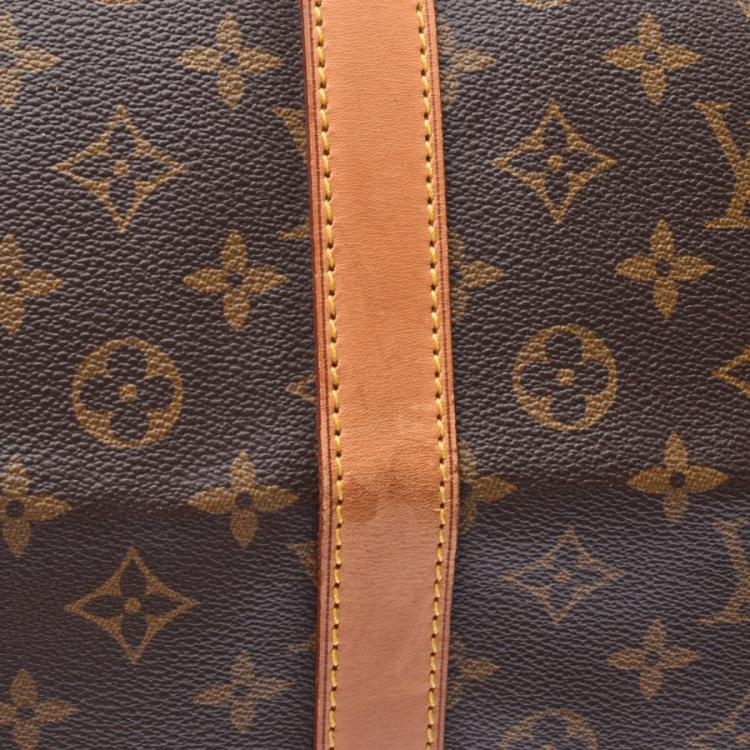 Pre Owned Louis Vuitton Monogram Canvas Keepall 60 Bag