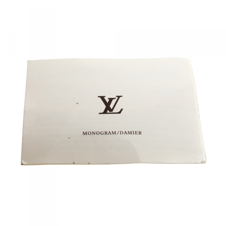 Pre Owned Louis Vuitton Monogram Canvas Saumur 35 Messenger Bag