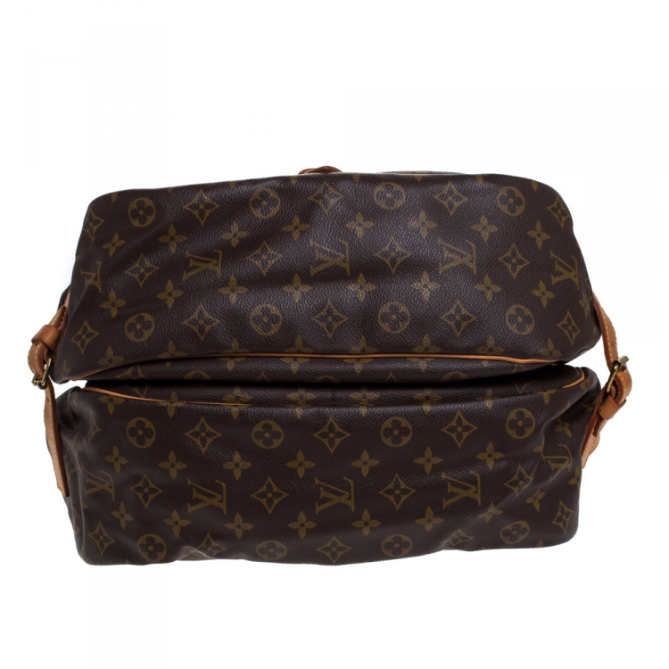 Pre Owned Louis Vuitton Monogram Canvas Saumur 35 Messenger Bag