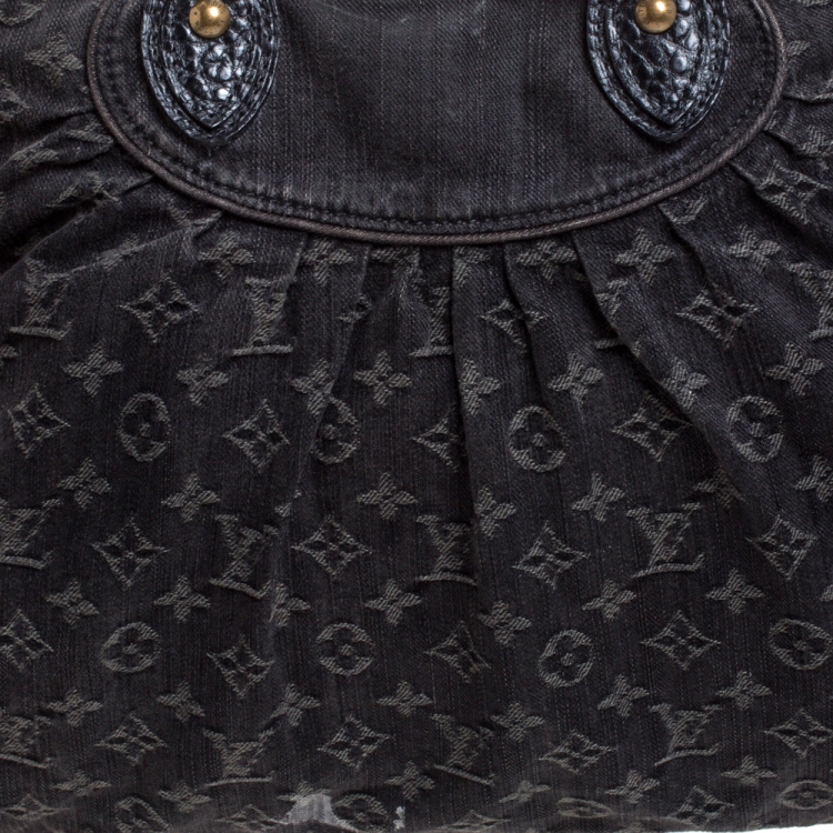 louis vuitton monogram denim neo cabby