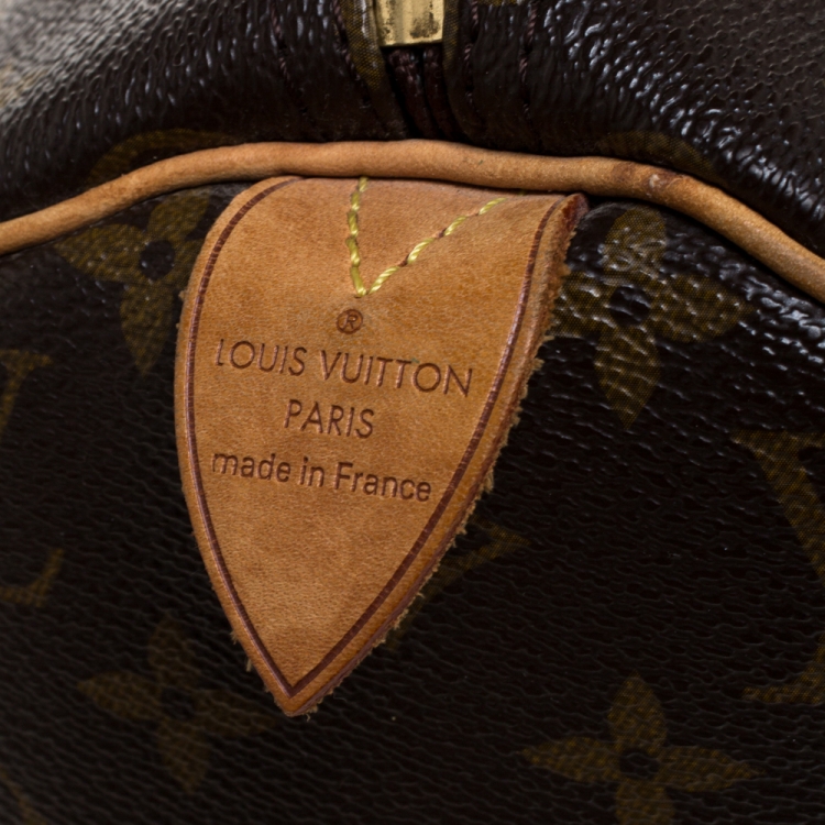 Pre Owned Louis Vuitton Monogram Canvas Speedy 30 Bag