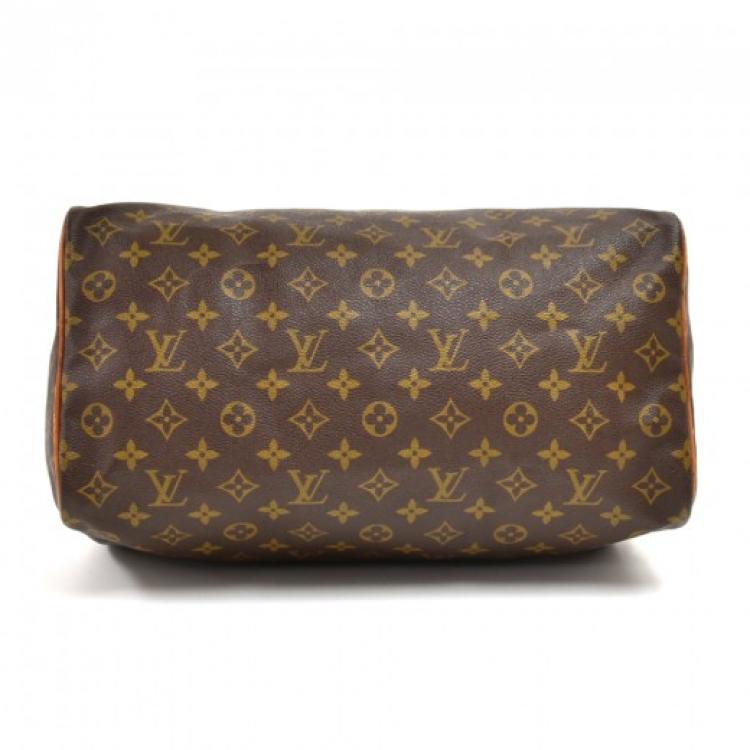 Pre Owned Louis Vuitton Monogram Canvas Speedy 35 City Bag