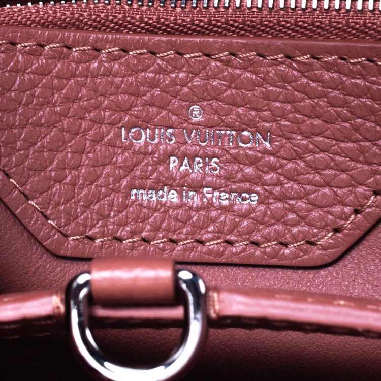 Pre Owned Louis Vuitton Jaipur Taurillon Leather Capucines MM Bag
