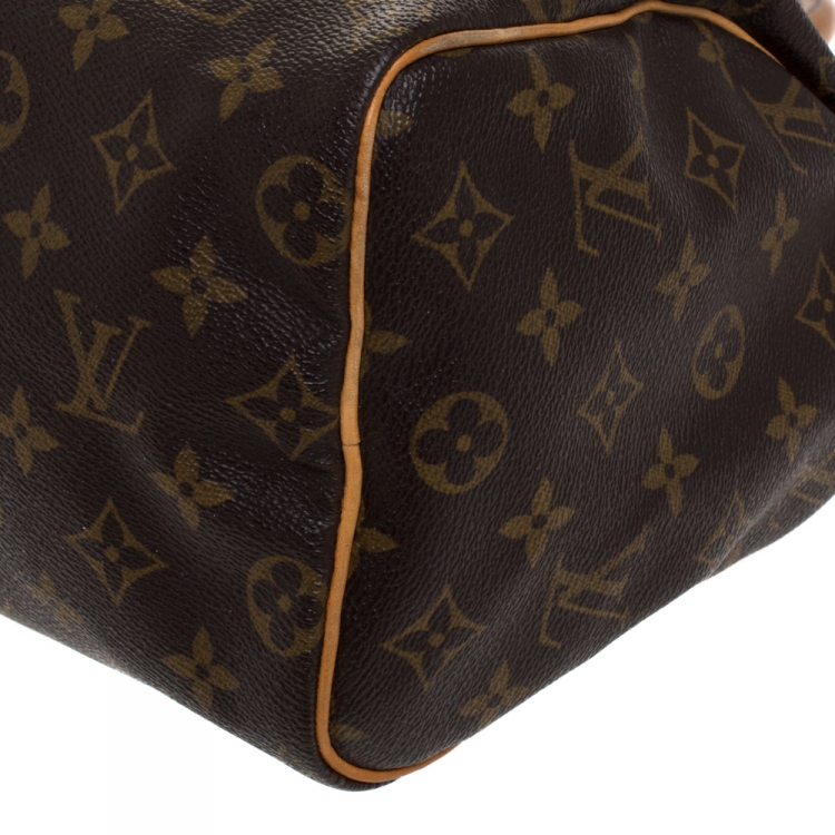Pre Owned Louis Vuitton Monogram Canvas Speedy 25 Bag