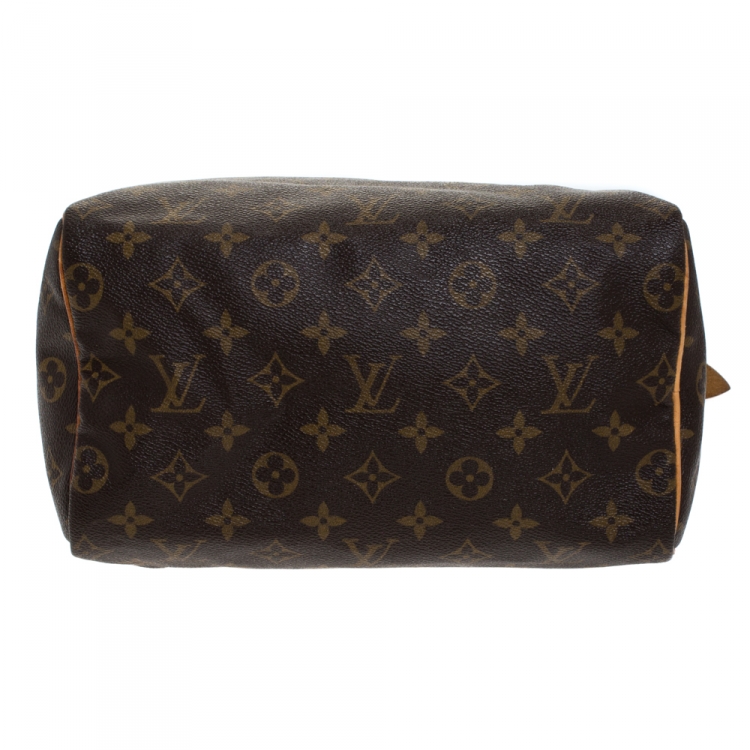 Pre Owned Louis Vuitton Monogram Canvas Speedy 25 Bag