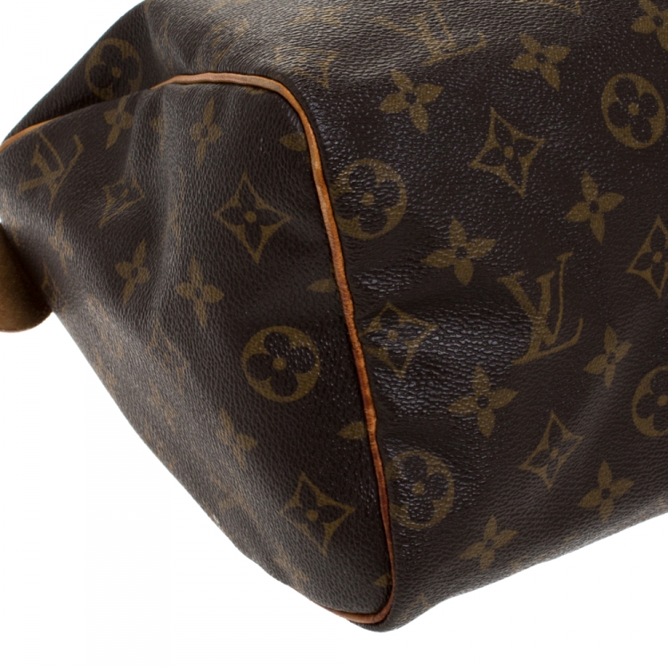 Pre Owned Louis Vuitton Monogram Canvas Speedy 25 Bag
