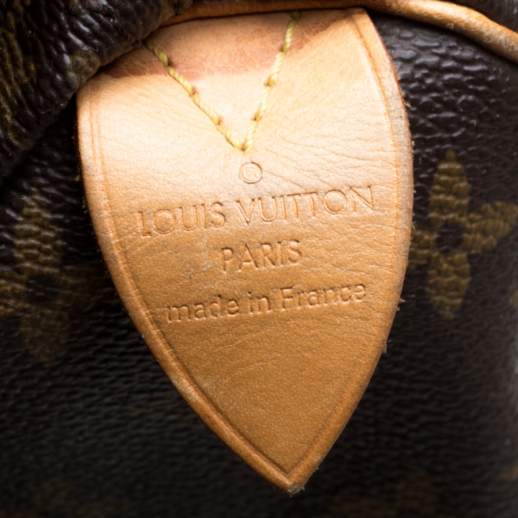 Pre Owned Louis Vuitton Monogram Canvas Speedy 25 Bag