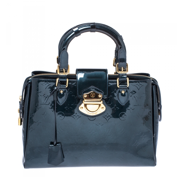 Louis Vuitton Blue Nuit Monogram Vernis Melrose Avenue Bag Louis Vuitton |  The Luxury Closet