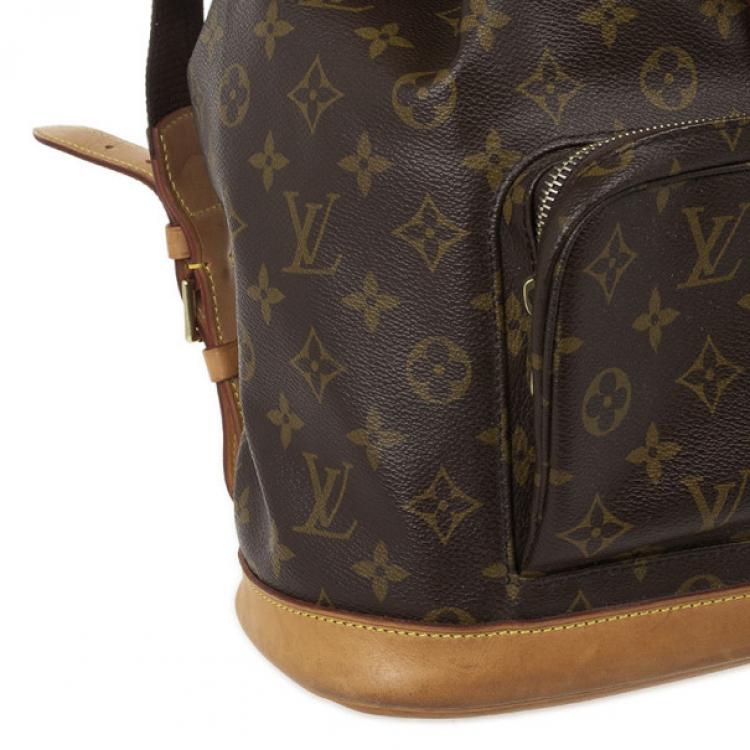 Pre Owned Louis Vuitton Monogram Canvas Montsouris GM Backpack 