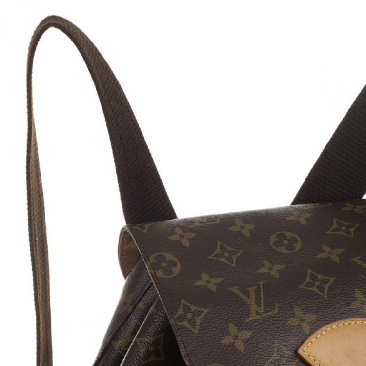 Pre Owned Louis Vuitton Monogram Canvas Montsouris GM Backpack 