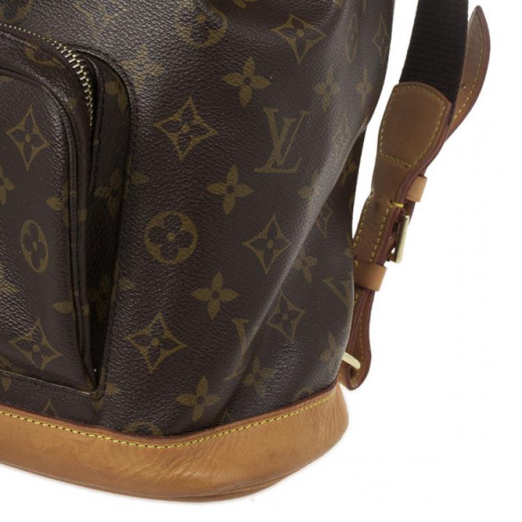 Pre Owned Louis Vuitton Monogram Canvas Montsouris GM Backpack 