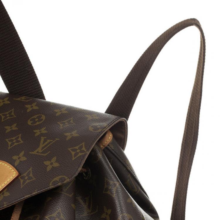 Pre Owned Louis Vuitton Monogram Canvas Montsouris GM Backpack 