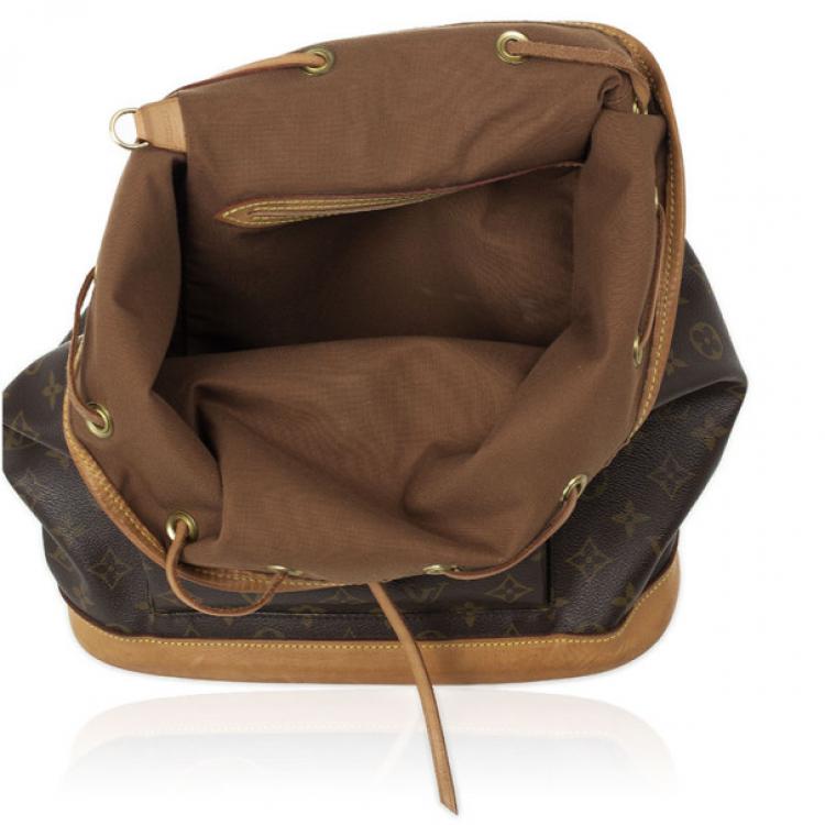 Pre Owned Louis Vuitton Monogram Canvas Montsouris GM Backpack 