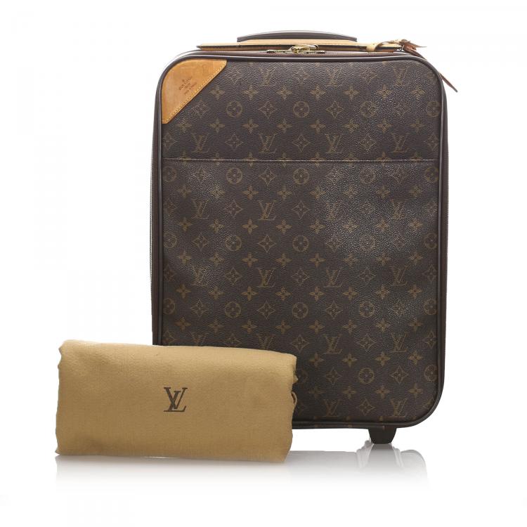 Pre Owned Louis Vuitton Monogram Canvas Pegase 45 Bag