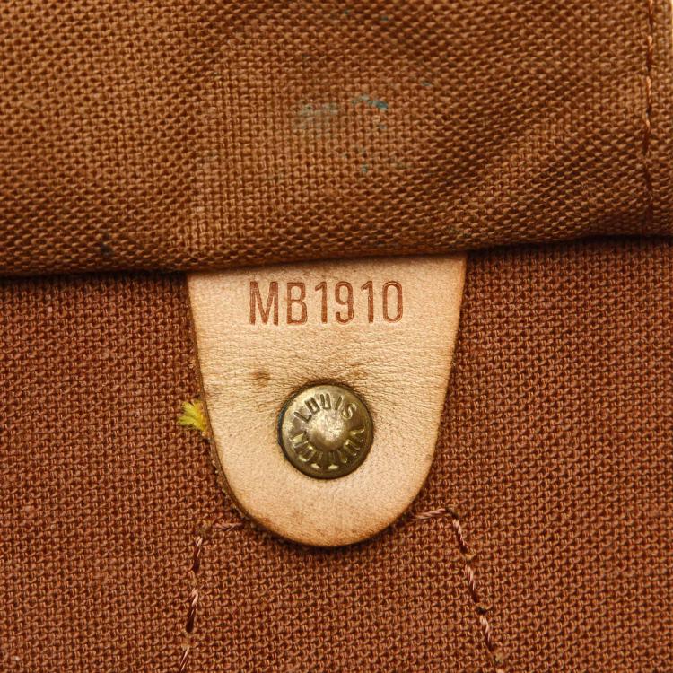 Pre Owned Louis Vuitton Monogram Canvas Speedy 40 Bag