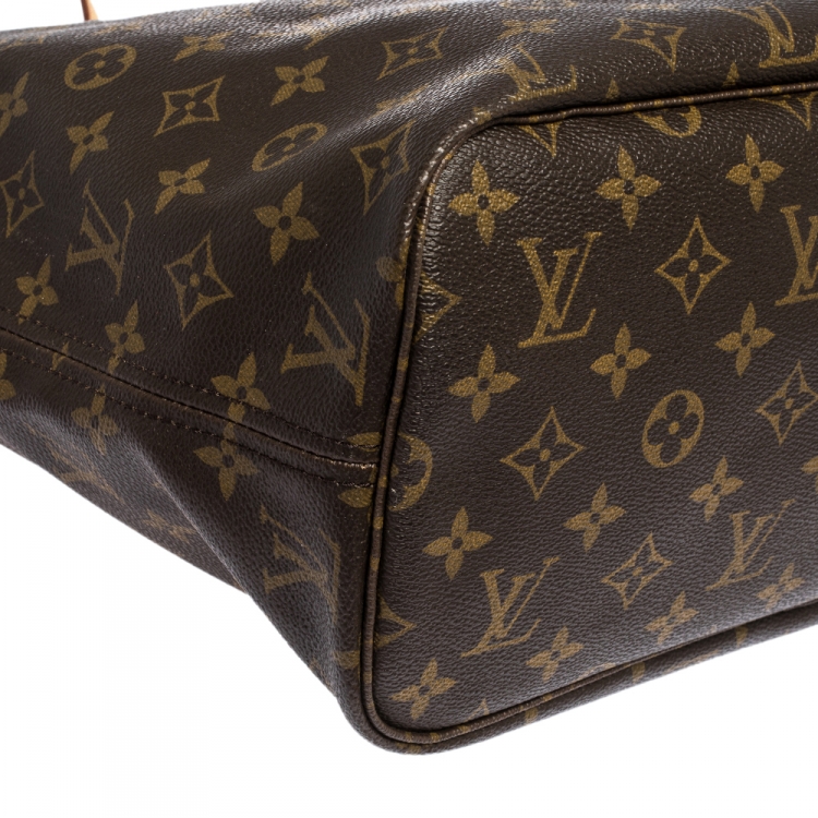 Pre Owned Louis Vuitton Monogram Canvas Neverfull MM Bag