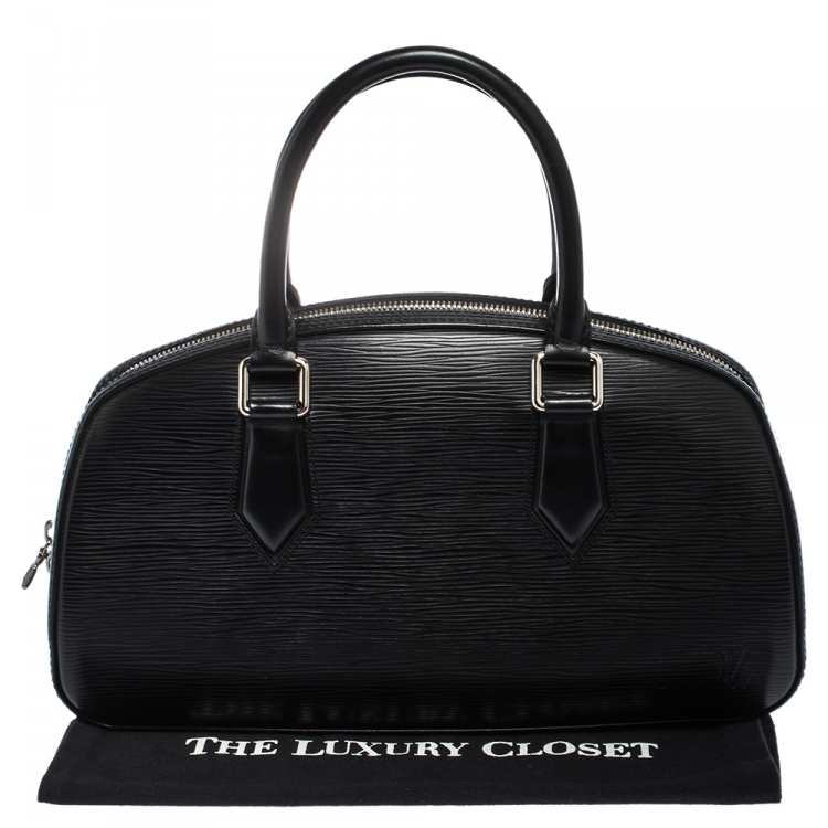 Pre Owned Louis Vuitton Black Epi Leather Jasmin Bag