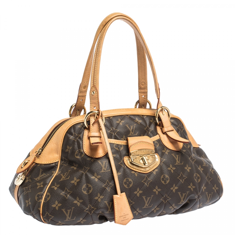 Pre Owned Louis Vuitton Monogram Canvas Etoile Bowling Bag