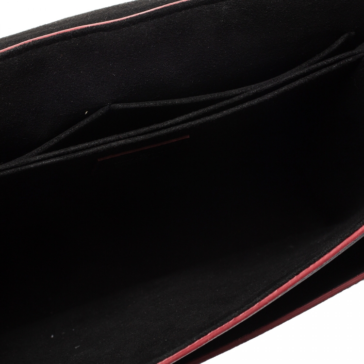 مملوكة مسبقًا Louis Vuitton Black Leather Mylockme Studs Bag