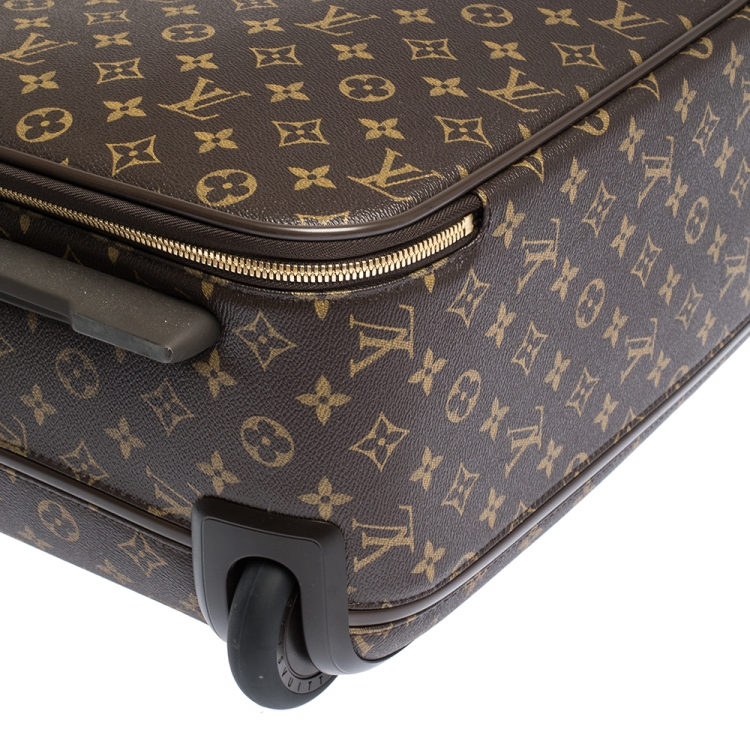 Pre Owned Louis Vuitton Monogram Canvas Business Pegase Legere 55 Luggage