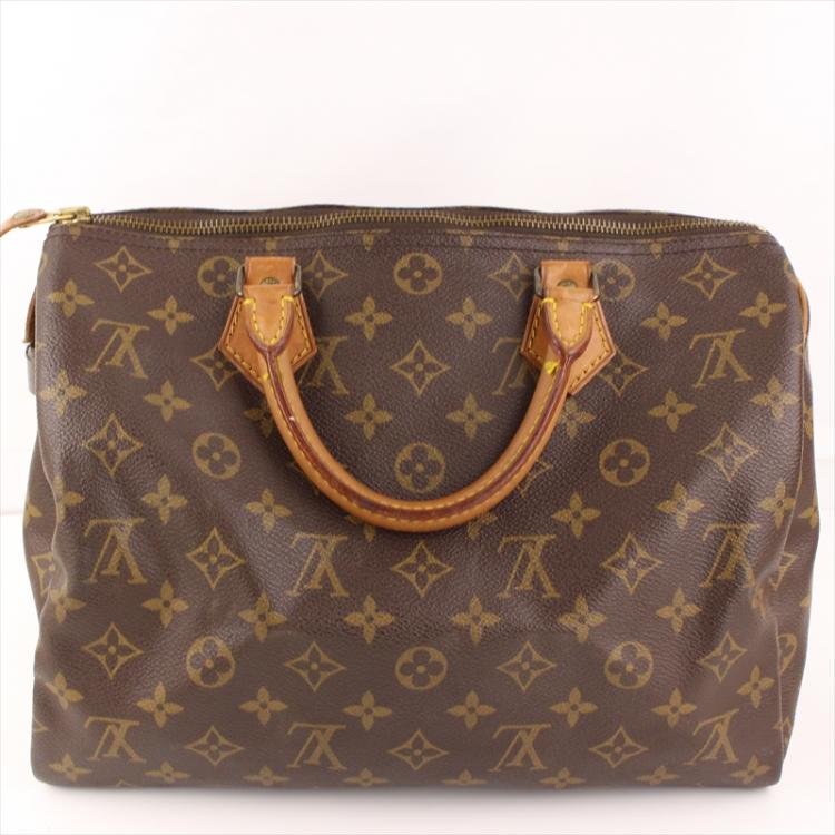 Pre Owned Louis Vuitton Monogram Canvas Speedy 30 Bag