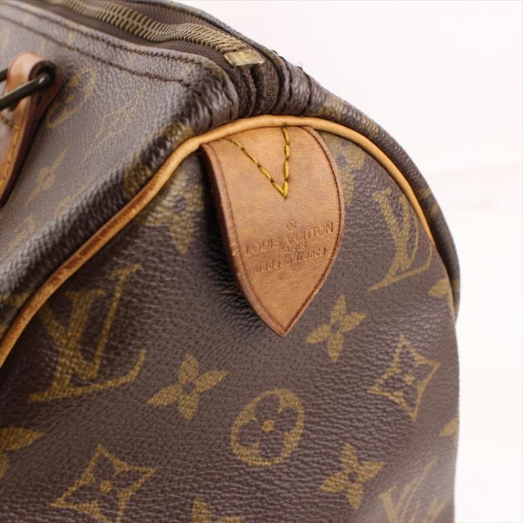Pre Owned Louis Vuitton Monogram Canvas Speedy 30 Bag