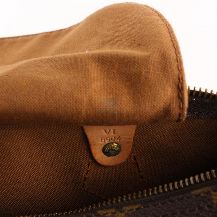Pre Owned Louis Vuitton Monogram Canvas Speedy 30 Bag