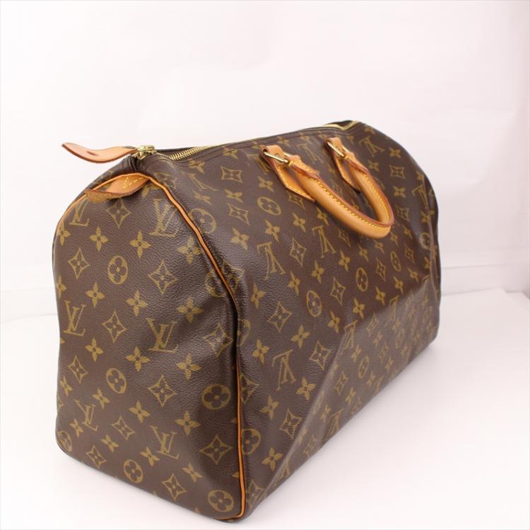 Pre Owned Louis Vuitton Monogram Canvas Speedy 40 Bag