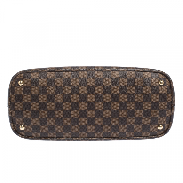Pre Owned Louis Vuitton Damier Ebene Canvas Kensington V Bag