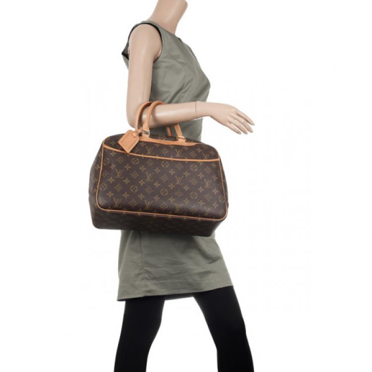 Louis Vuitton Deauville Handbag Mini Boston Bag M47270 – Timeless
