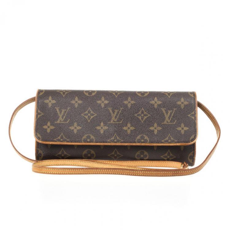 Louis Vuitton Brown Monogram Canvas Milla Pochette Clutch Bag Louis Vuitton  | The Luxury Closet